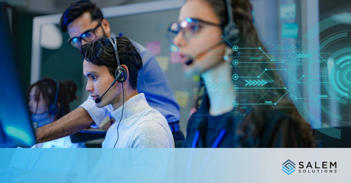 Staffing team using proactive planning technology to coordinate contingent workforce and hiring needs.