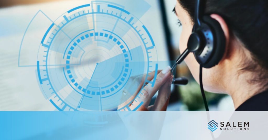 Professional interacting with digital interface for talent pipeline strategy and candidate sourcing.